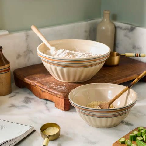 Set of Three Copper Mixing Bowls - Magnolia