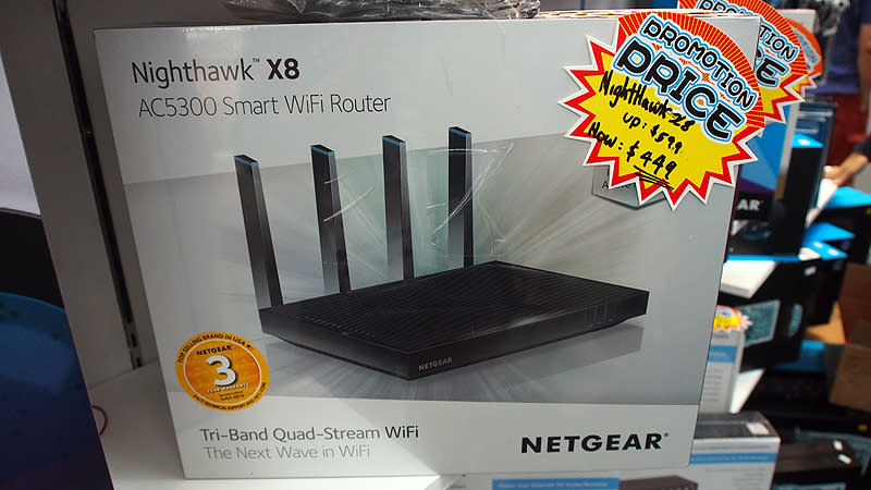 The Nighthawk X8 is an AC5300-class router that offers a staggering 6 Gigabit Ethernet LAN ports. Two of these ports even support port aggregation, allowing users to create a single super-fast connection. At S$449 (U.P. S$599), we’d say this is a pretty sweet deal to grab. Find it at Suntec Hall 601 (Booth 6138) or at L3 (Booth 307).