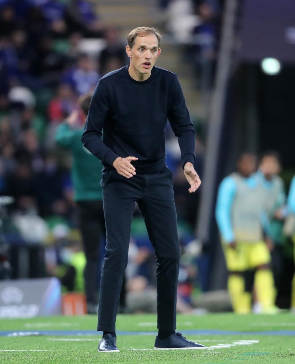 Thomas Tuchel, pictured, has thrown his weight behind Marcos Alonso’s decision to stop taking the knee (Niall Carson/PA) (PA Wire)