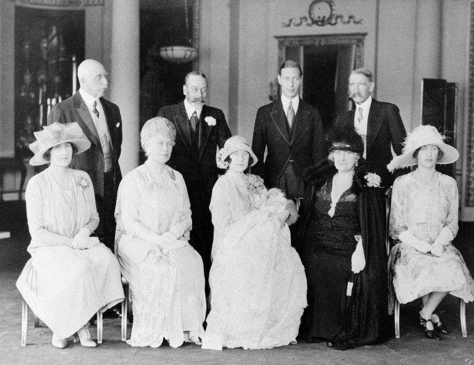 <p>Bautizo de la princesa Isabel en mayo de 1926. En aquel momento, nadie pensaba que un día sería reina (Universal History Archive / Universal Images Group a través de <em>Getty Images</em>).</p> 