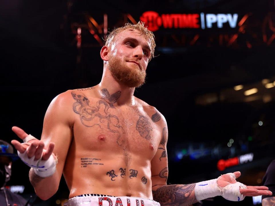 Jake Paul could be set to face former UFC lightweight champion Khabib in his MMA debut (Getty Images)