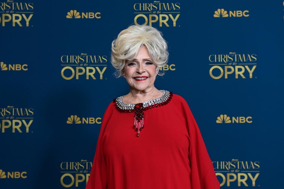 Brenda Lee attends the country music special “Christmas at the Opry” at the Grand Ole Opry House on Oct. 3. Grammy award winner Wynonna Judd hosted the pre-taped two-hour event, which airs Dec. 7  on NBC.