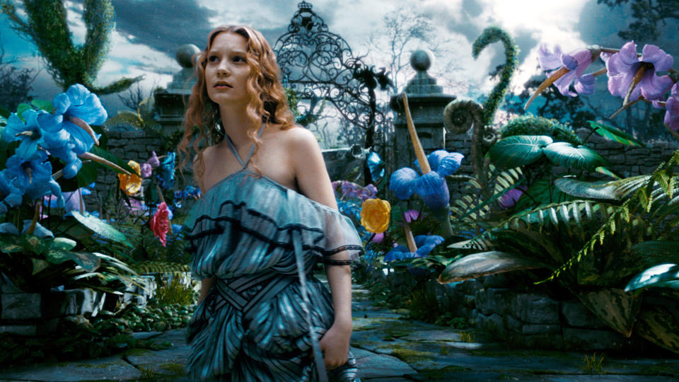 Mia Wasikowska in Alice in Wonderland