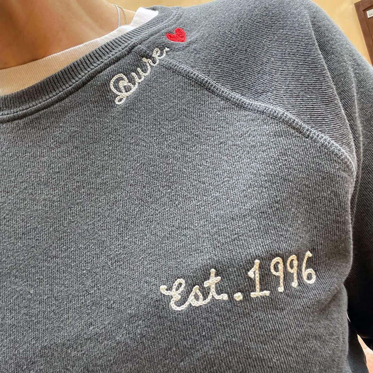 Candace Cameron Bure, Valeri Celebrate 25 Years in Monogrammed Sweatshirts