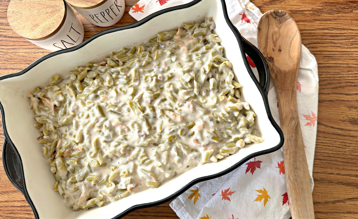 Green Bean Casserole Ready To Bake<p>Krista Marshall</p>