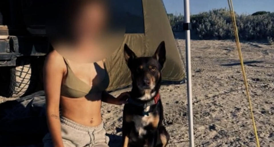 20-year-old victim camping with her dog WA Australia