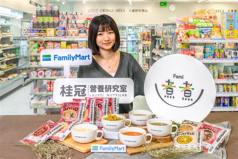 全家APP「Fami煮煮」開賣桂冠營養研究室機能餐。（圖／超商業者提供）