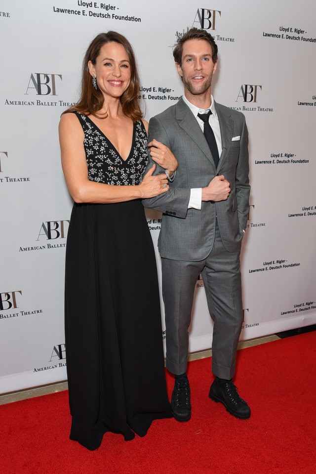 The actress couldn't stop smiling while at the American Ballet Theatre's annual holiday benefit.