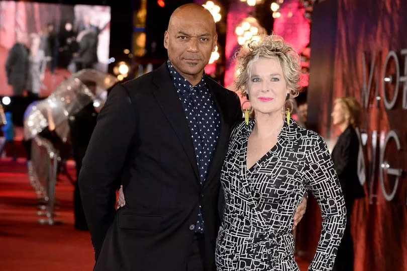 EastEnders star Colin Salmon is married to artist Fiona Hawthorne