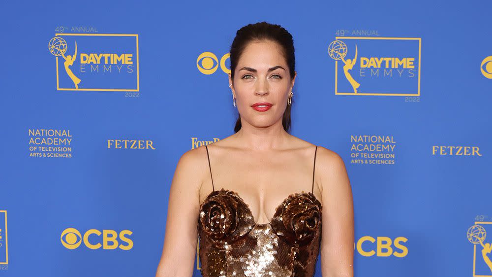 PASADENA, CALIFORNIA - JUNE 24: Kelly Thiebaud attends the 49th Daytime Emmy Awards at Pasadena Convention Center on June 24, 2022 in Pasadena, California. (Photo by Amy Sussman/Getty Images)