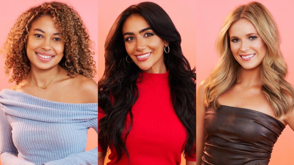 Erika Cardenas, Marlena Haddad, Taylor on The BachelorWiens