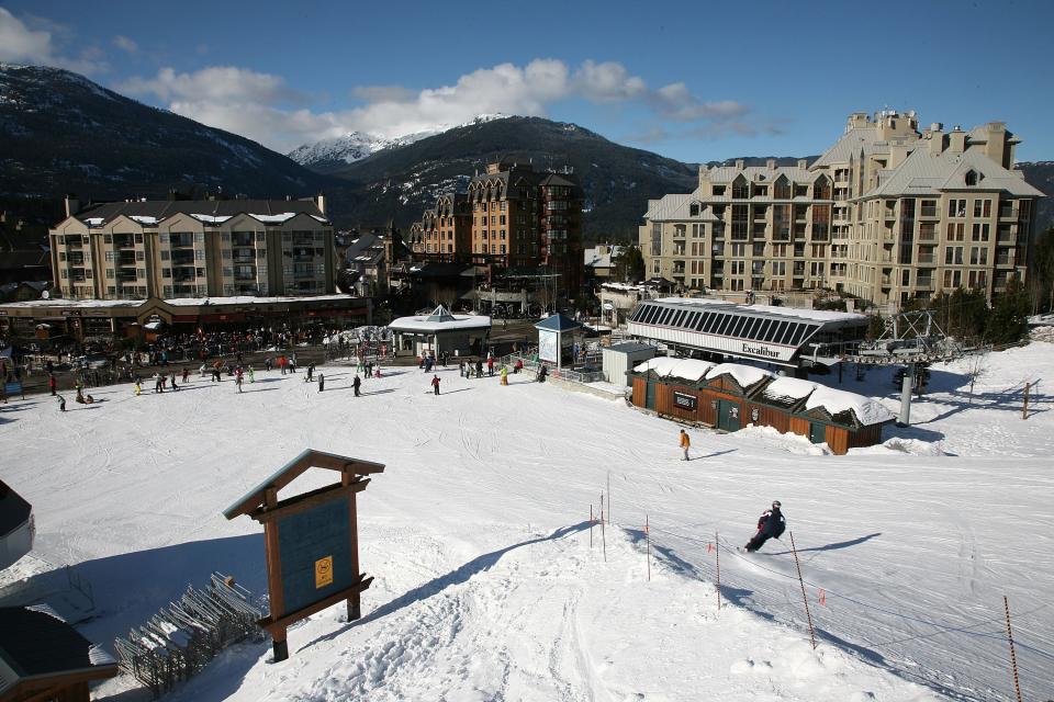 <p>A general view of Whistler Village in Whister, British Columbia, Canada. </p> (Photo by Jed Jacobsohn/Getty Images)