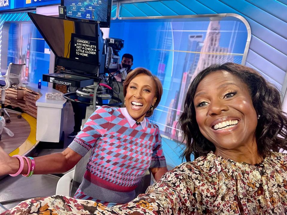 Robin Roberts and Deborah Roberts