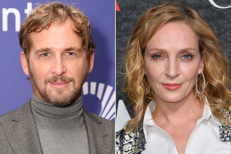 Josh Lucas; Uma Thurman | Bryan Bedder/Getty; ANGELA WEISS/AFP via Getty