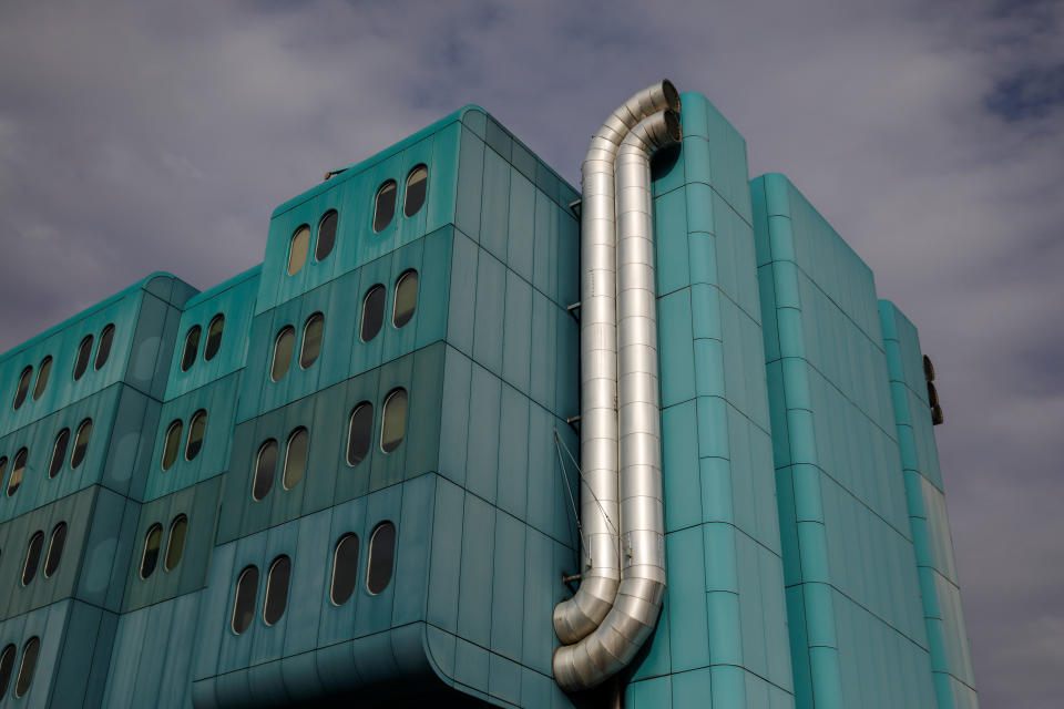 Clinical Hospital Dubrava stands in Zagreb, Croatia. (Photo: Marko Djurica/Reuters)