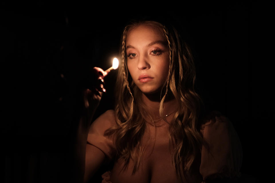 Sydney Sweeney as Cassie in ‘Euphoria’ - Credit: Eddy Chen/HBO Max.