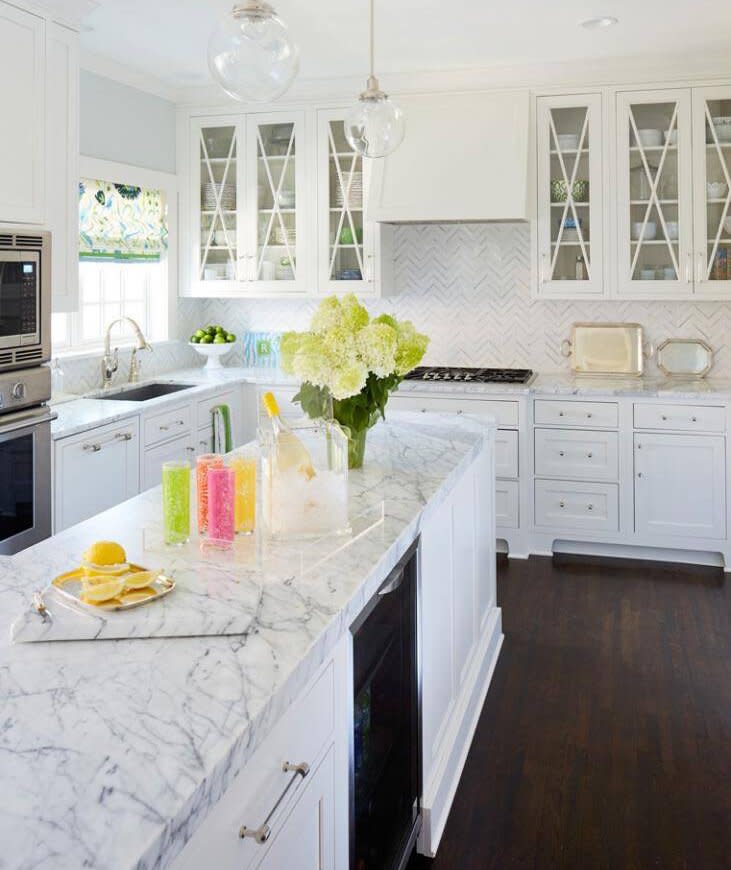 Long Kitchen Island