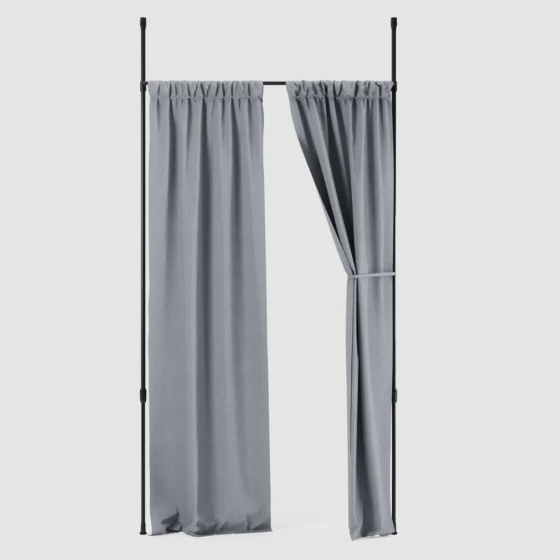 Anywhere Curtain Rod & Room Divider
