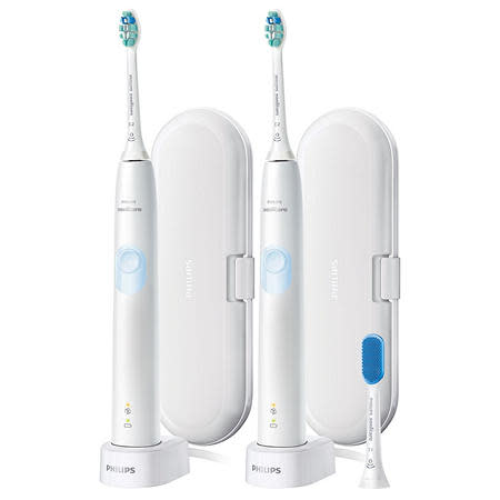 Philips Sonicare ProtectiveClean 4300 Rechargeable Toothbrush, 2 pk. (Choose Your Color)