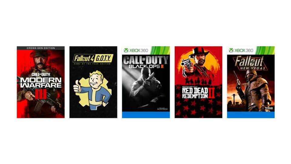 Select Xbox Games