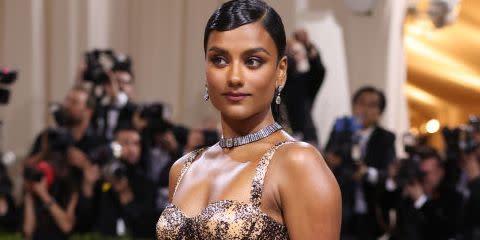 new york, new york may 02 simone ashley attends the 2022 met gala celebrating in america an anthology of fashion at the metropolitan museum of art on may 02, 2022 in new york city photo by john shearergetty images