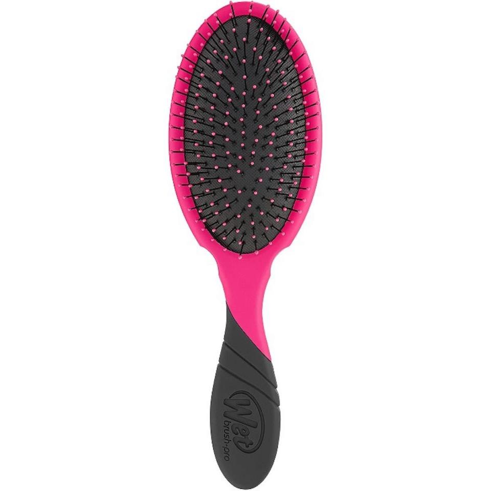 Hair tends to be most fragile—and therefore most prone to breakage—when it’s wet, since water can break some types of bonds in the hair. So wet hair merits TLC in the form of this brush, which was made especially for this purpose. “The flexible bristles are ideal for detangling curly, wavy, or fine hair without pulling,” says Hardges. $14, Ulta. <a href="https://shop-links.co/chvBlG67BGM" rel="nofollow noopener" target="_blank" data-ylk="slk:Get it now!" class="link ">Get it now!</a>
