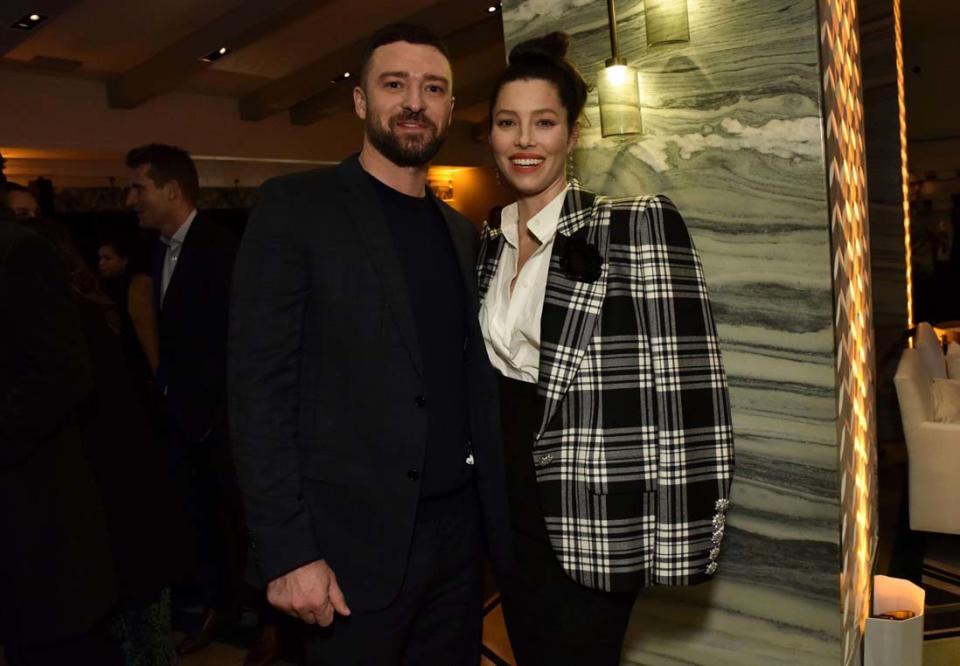 Justin Timberlake et Jessica Biel