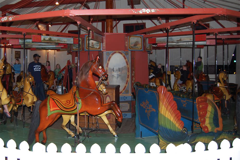 Flying Horses Carousel, Oak Bluffs, Massachusetts