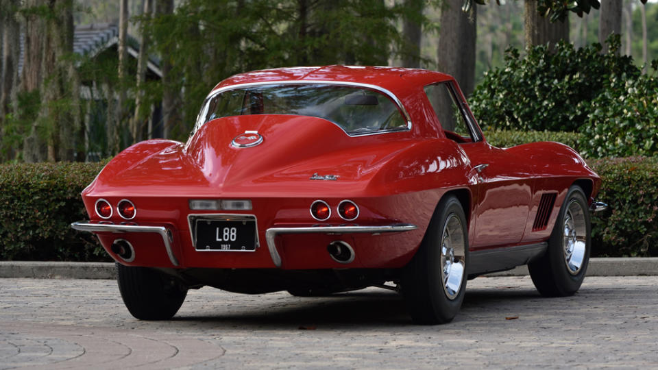 A 1967 Corvette Sting Ray.