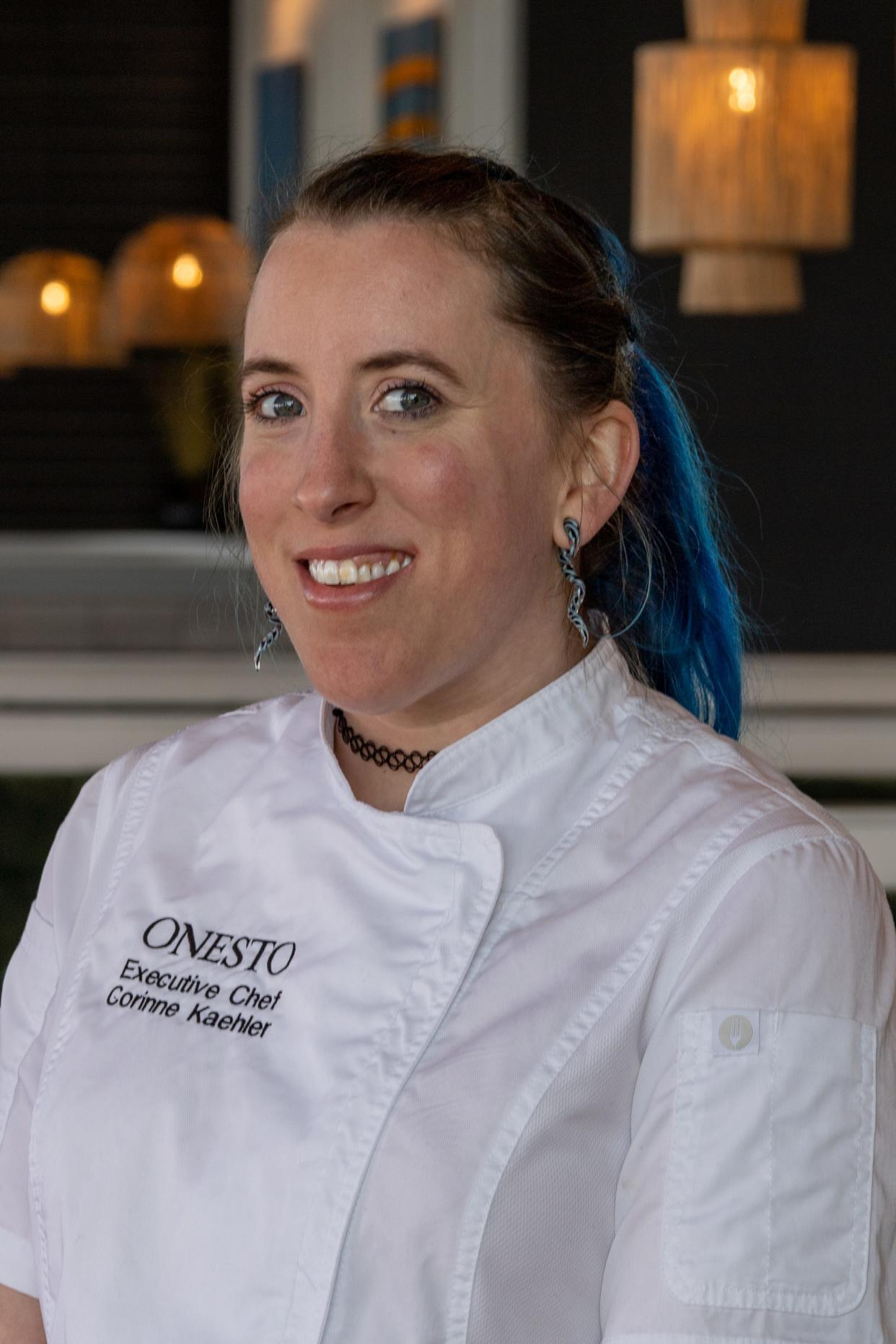 Corinne Kaehler has been the executive chef at Onesto since December 2022. Before that, she worked in several Bartolotta restaurant kitchens and Benson’s Restaurant Group's Blue Bat Kitchen & Tequilaria.