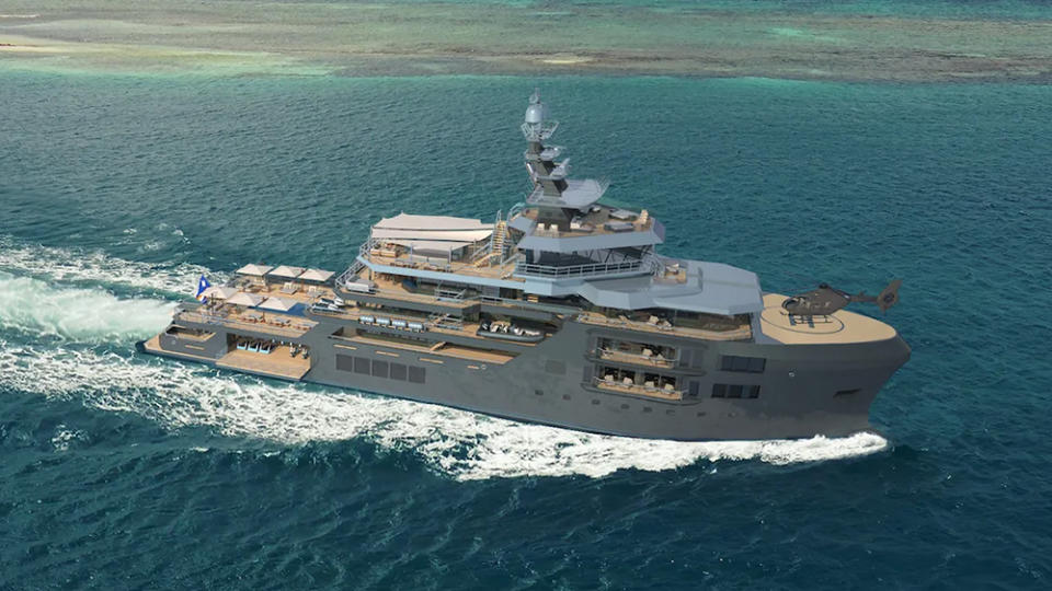 Icon Yachts Project UFO Explorer Yacht