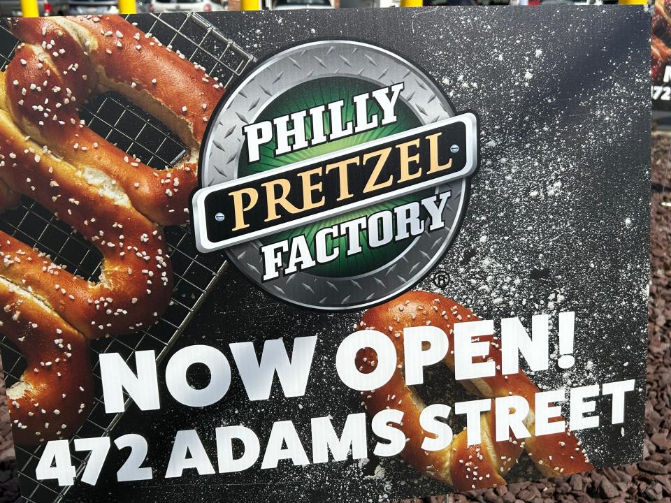 Philly Pretzel Factory opened its first Beaver County location in Rochester.