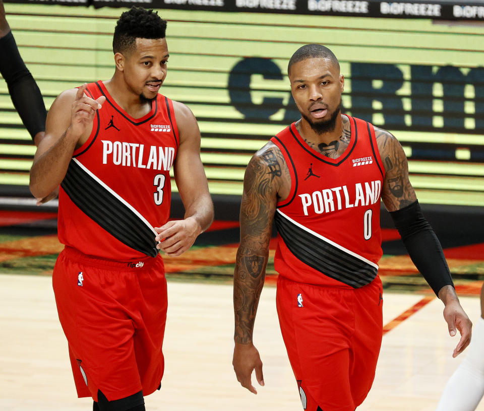 CJ McCollum says his teammate Damian Lillard is 