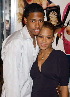 Nick Cannon and Christina Milian at the Los Angeles premiere of Columbia Pictures' White Chicks