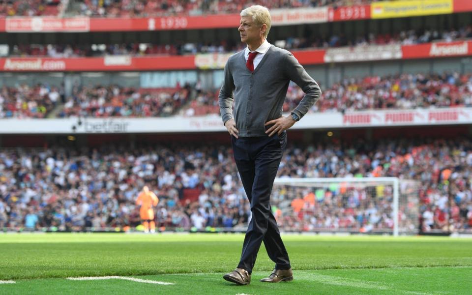 On the evidence of Sunday at the Emirates, announcement of Arsene Wenger's departure has not yet brought unity to Arsenal supporters  - Arsenal FC