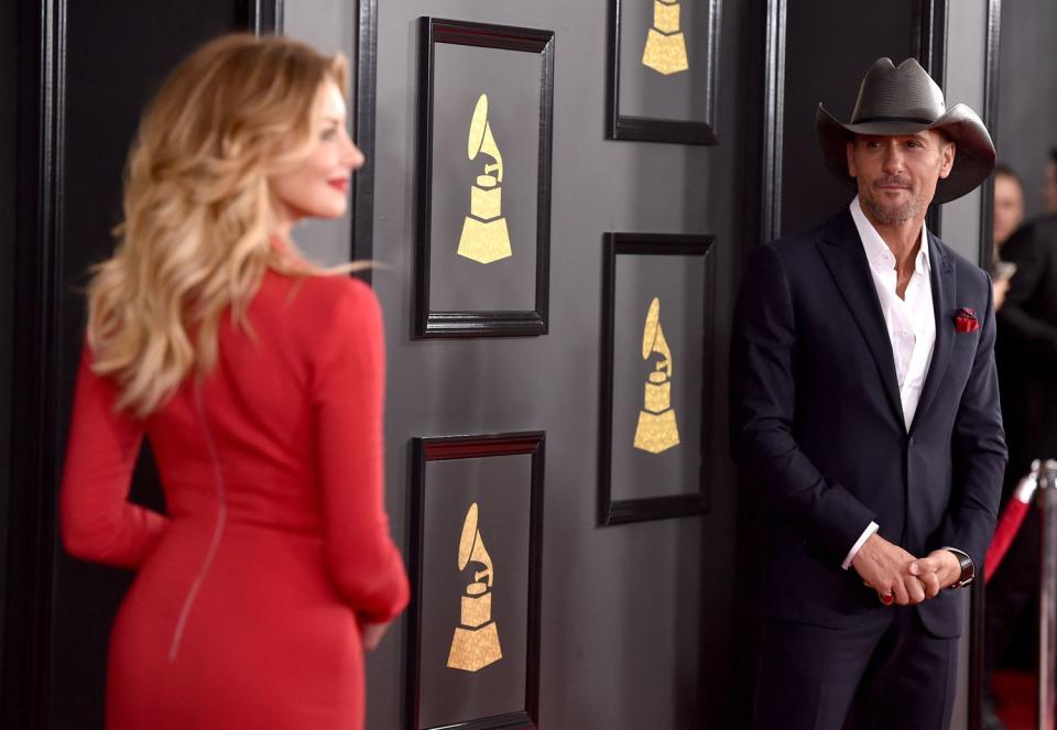 Faith Hill and Tim McGraw attend The 59th Annual GRAMMY Awards at STAPLES Center on February 12, 2017 in Los Angeles, CaliforniaFaith Hill and Tim McGraw attend The 59th Annual GRAMMY Awards at STAPLES Center on February 12, 2017 in Los Angeles, California
