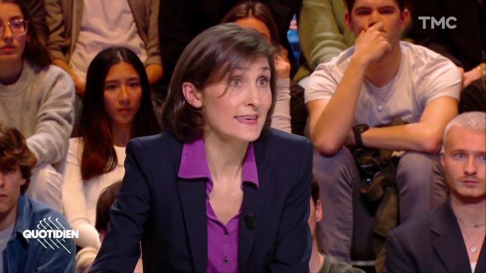 Amélie Oudéa-Castéra était l'invitée de Quotidien