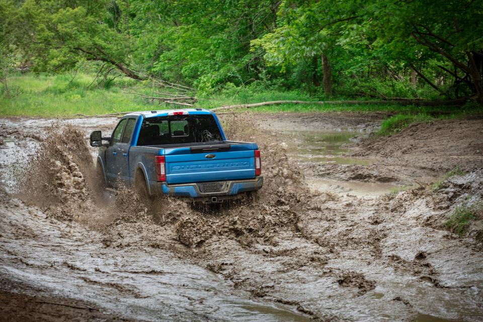 Tremor is an equipment package that will come with features like rock-crawl mode. Ford will offer it on some F-250 and 350 models.