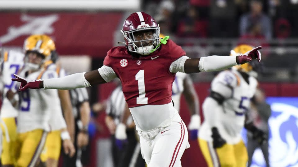Alabama Crimson Tide defensive back Kool-Aid McKinstry was picked by the New Orleans Saints. - Gary Cosby Jr./USA Today/Reuters