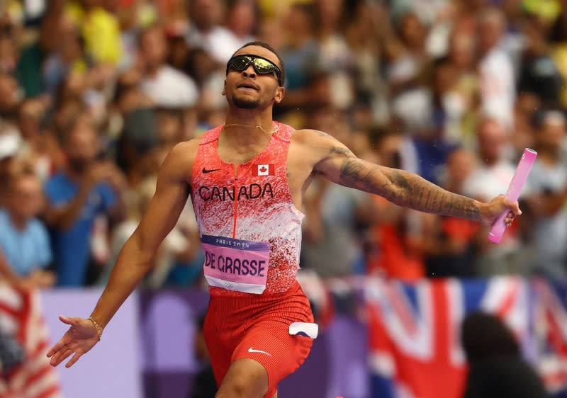 OlympicsAthleticsCanada win sprint relay as US blow it yet again