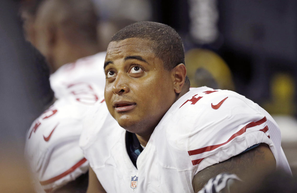 According to a report, former Miami and San Francisco offensive lineman Jonathan Martin has checked into a mental health facility after a disturbing incident last Friday. (AP)