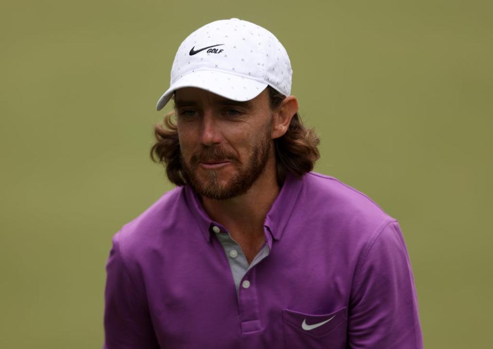 Tommy Fleetwood is three shots off the lead after day one of the AVIV Dubai Championship (Steven Paston/PA) (PA Wire)