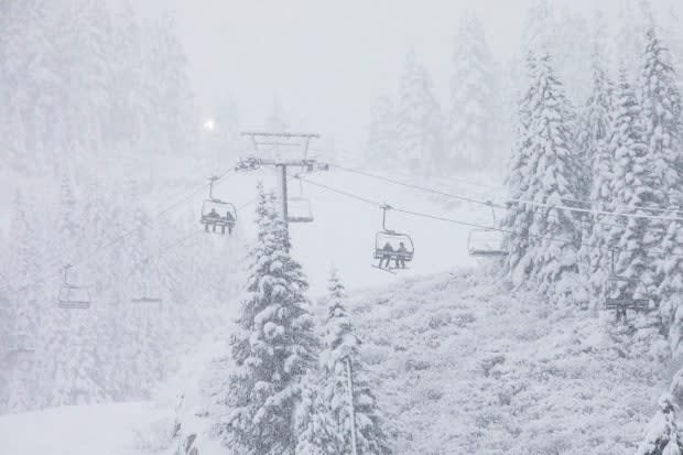 The accident happened at the Mount Seymour Ski Resort in North Vancouver. (Ben Nelms/CBC - image credit)