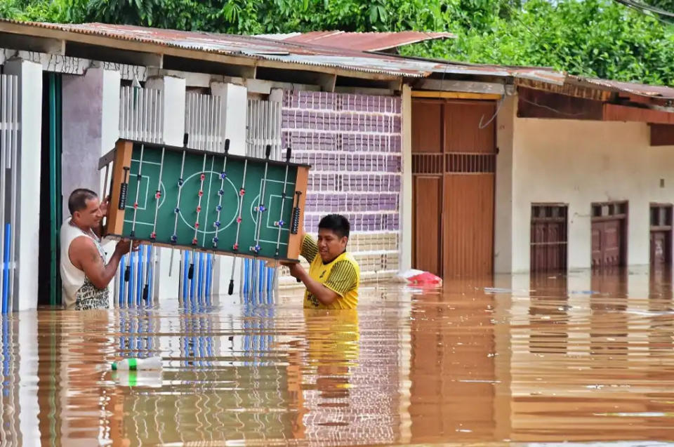obija Bolivia inundación