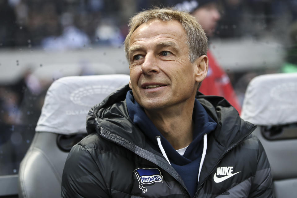 Jürgen Klinsmann und die Hertha investierten im Winter kräftig in den Kader. (Bild: Getty Images)