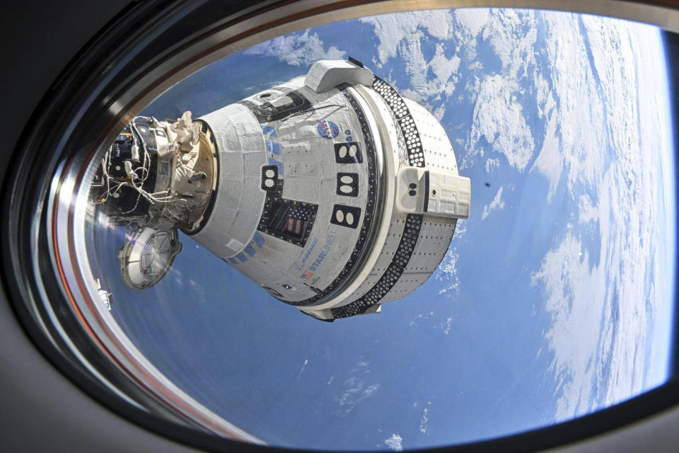 Boeing's Starliner spacecraft  (NASA via AP)