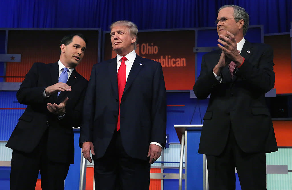 Top-Polling GOP Candidates Participate In First Republican Presidential Debate