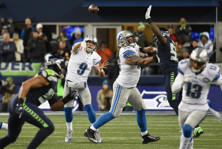 Matt Stafford led the league with eight fourth-quarter comebacks in 2016. (Getty)