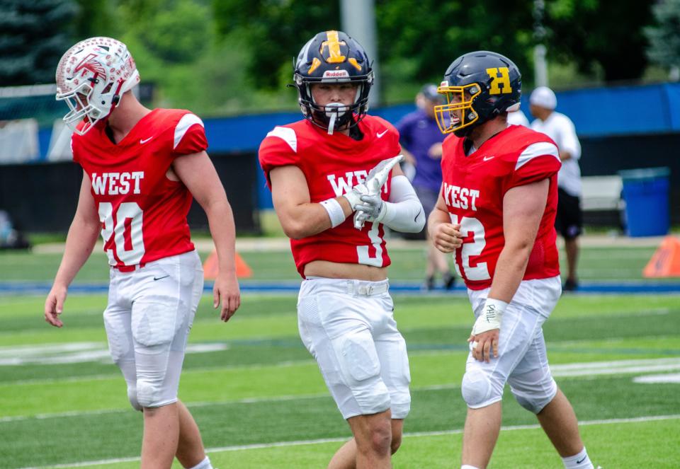 Gaylord's Ty Bensinger participated in the MHSFCA East-West All-Star Game on Saturday, June 22, at Lawerence Tech University in Southfield, Michigan.