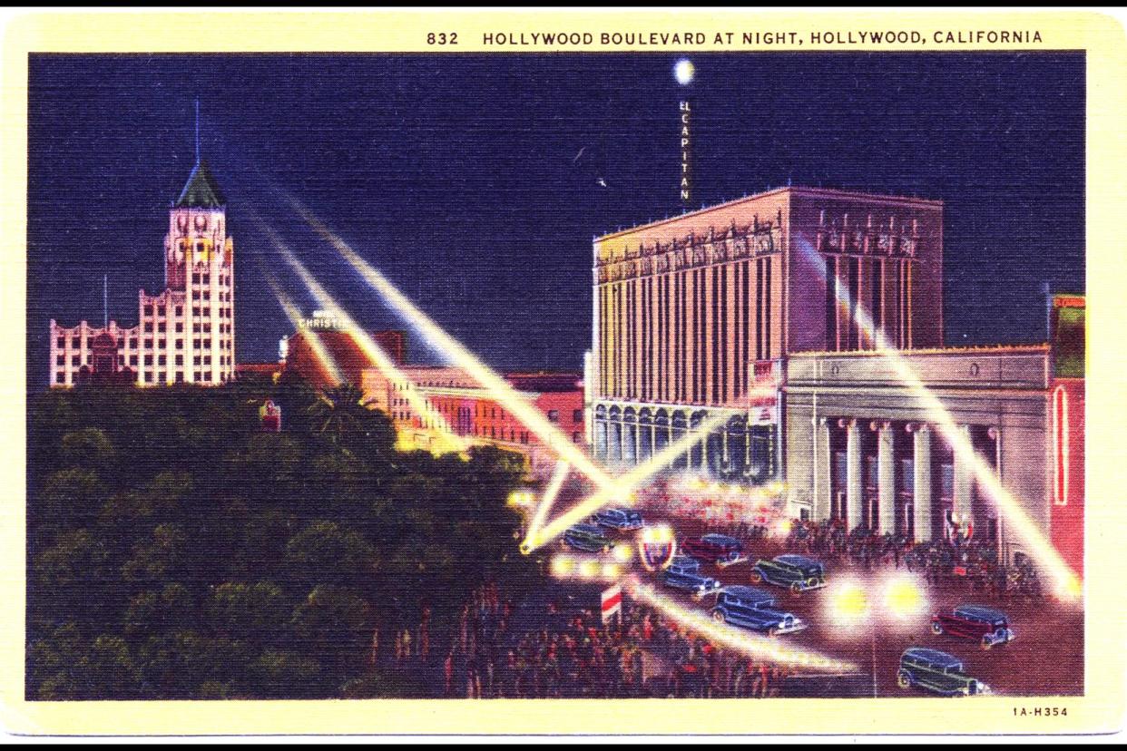 El Capitan Theater 1931 postcard